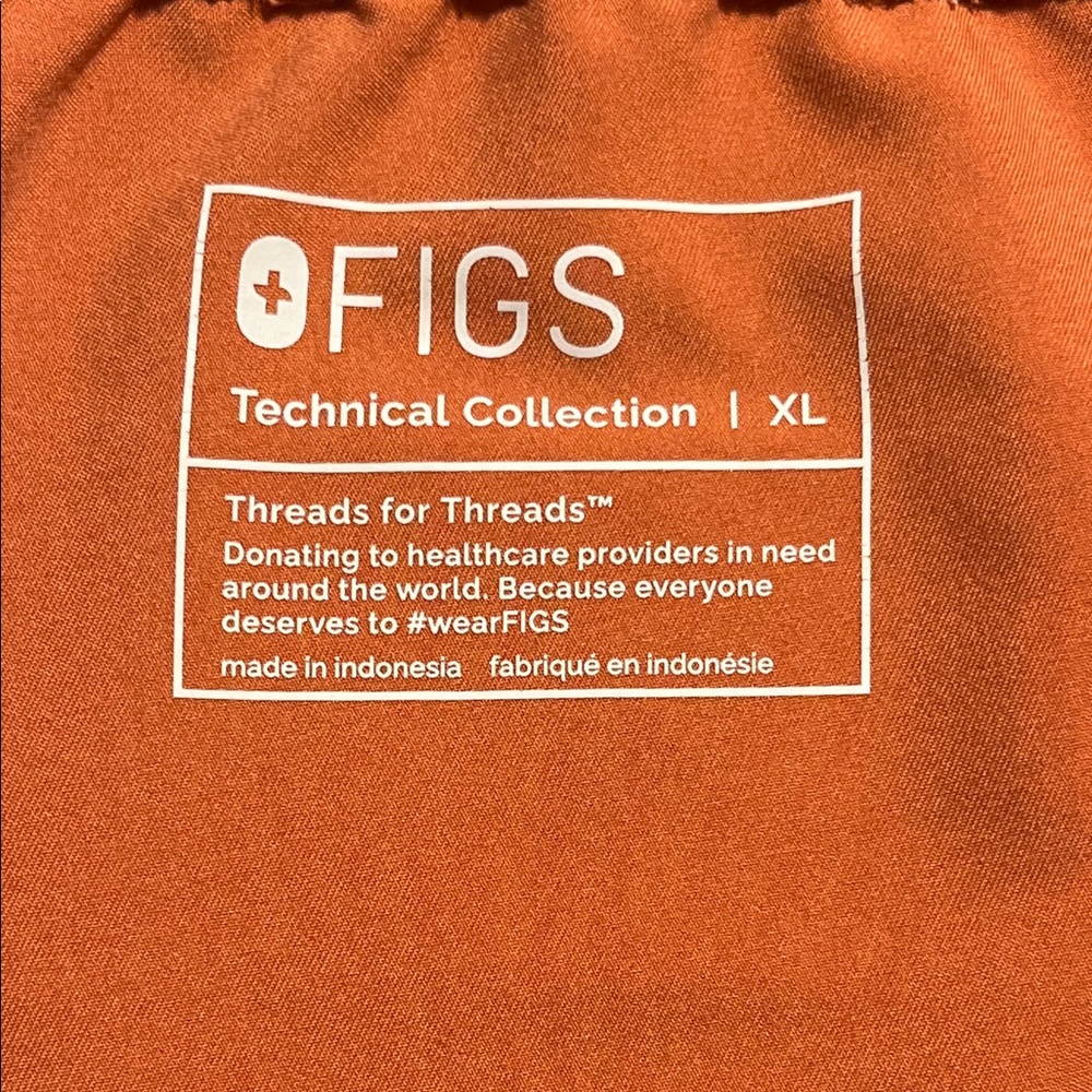 Figs Zamora Jogger Scrub Pants / Limited Edition Terracotta - Picture 10 of 11